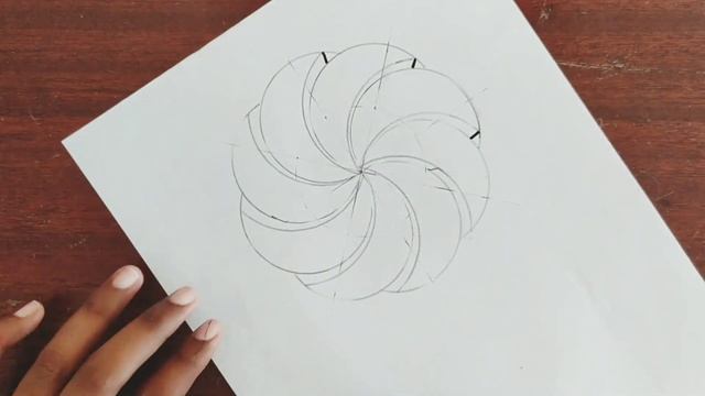 3D Spiral Outline for Mandala Art || Step by Step Spiral Mandala Outline for Beginners смотреть онлайн