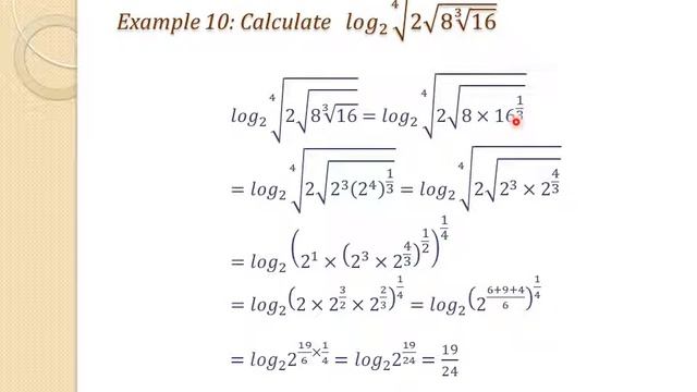 Logarithms 3 Solving Examples смотреть онлайн