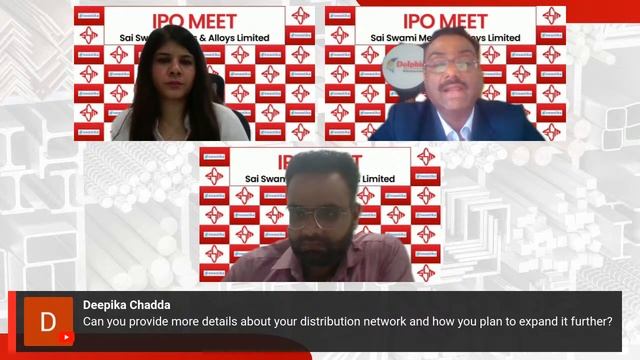 IPO Meet - Sai Swami Metals and Alloys Limited смотреть онлайн