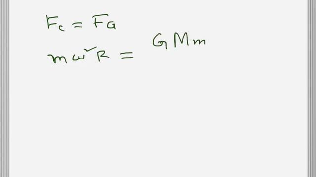 Physics: Gravitation (problem example) смотреть онлайн