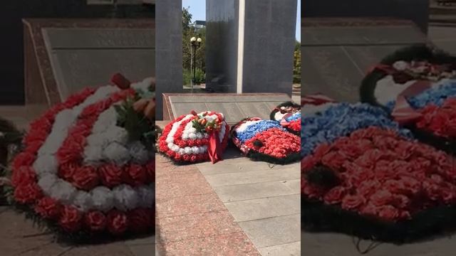 Город Оренбург. Памятник погибшим в локальных конфликтах. смотреть онлайн