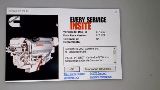 Cummin Insite 8.7.99 смотреть онлайн