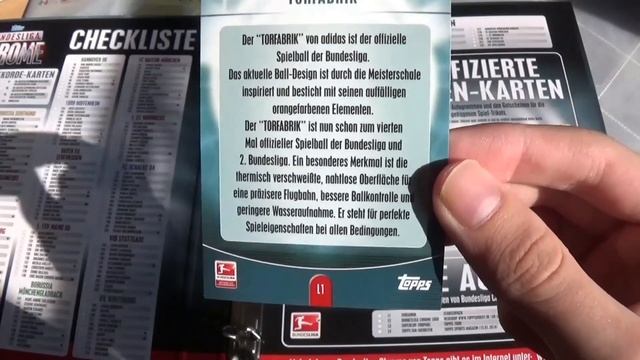 Bundesliga Chrome 13/14 Sammelordner Unboxing!!! смотреть онлайн