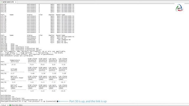 Transceiver and Switch Port Troubleshooting Through Loopback Test - IHT смотреть онлайн