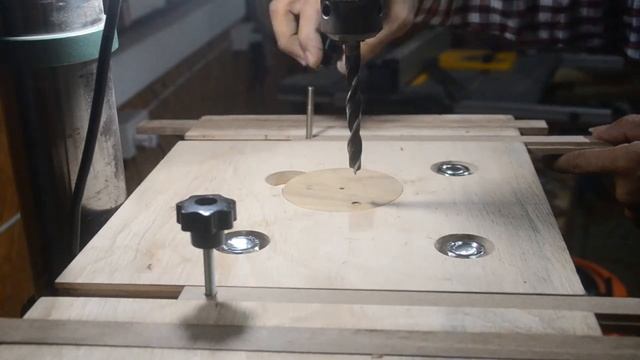 DIY DRILL PRESS STAND :SIZE 290 * 420 * 42 MM. смотреть онлайн