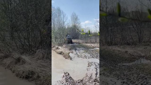 Переправляю молодых рыбаков / Yong fishers #atv #квадроциклы смотреть онлайн