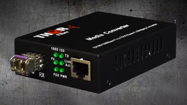 10/100/1000Mbps Fast and Gigabit Ethernet Fiber Media Converter WITH SFP смотреть онлайн