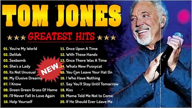 Tom Jones Greatest Hits 2024 - Best Songs Of Tom Jones Playlist Collection 2024