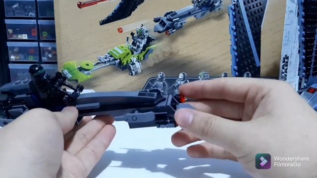 LEGO Star Wars The Bad Bach Attack Shuttle set (75314) set review y modificaciones смотреть онлайн