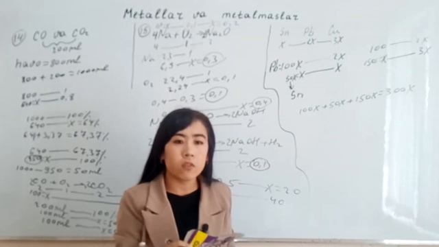 Kimyo Dtm 2021.Metallar Va Metalmaslar
