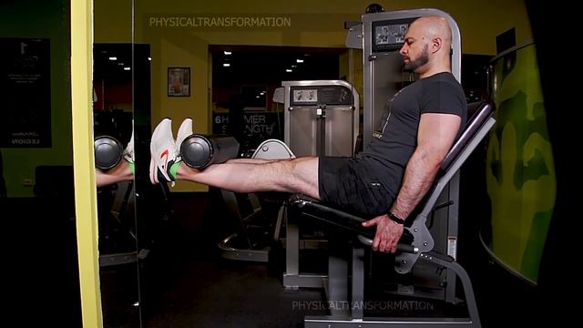 Разгибание голени сидя (Seated Leg Extension) смотреть онлайн