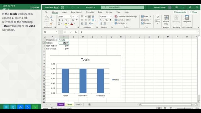 MOS EXCEL 365 & 2019 CERTIFICATION EXAM SKILL REVIEW 1 смотреть онлайн