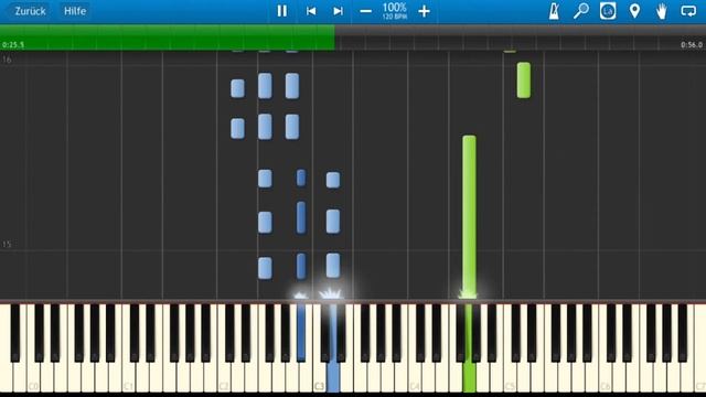 Calvin Harris - Outside ft. Ellie Goulding (Piano Cover Instrumental/How to Play) (Official Video) смотреть онлайн