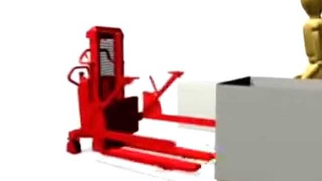 Rotator with non-adjustable box holders – Lifting, tilting and emptying boxes 355° with precision смотреть онлайн