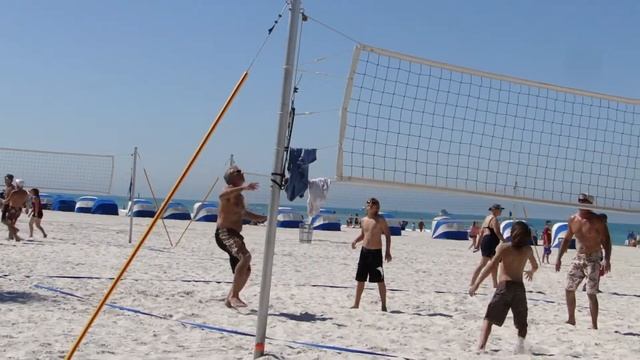 2-23-11 Volleyball Clwt beach w kids смотреть онлайн