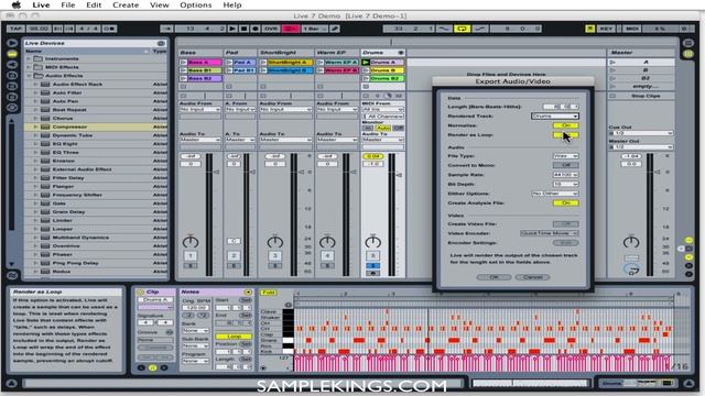 Ableton Live DVDs (4) Preview: Lesson 62 Exporting Audio Part 2 смотреть онлайн