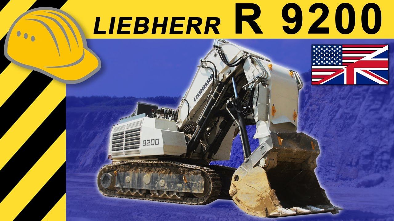 Liebherr R 9200 Excavator Extreme - Documentary & Operator Interview in Quarry - 4K смотреть онлайн