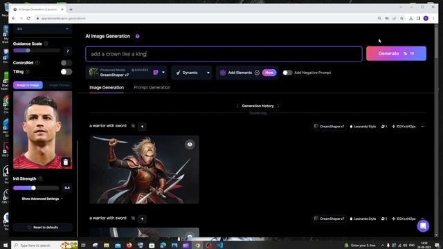 Image to Image Leonardo AI tutorial | How to upload and use your own photo смотреть онлайн