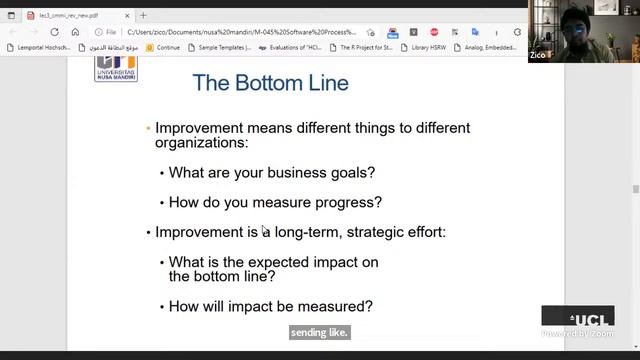 Software Process Improvement - 3 смотреть онлайн