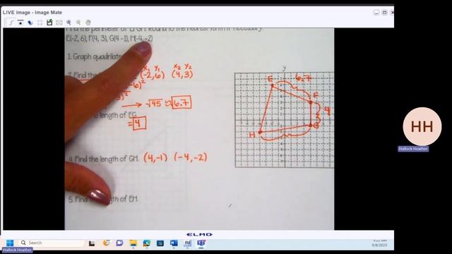 2.2 Day 1 Perimeter Using Distance Formula смотреть онлайн