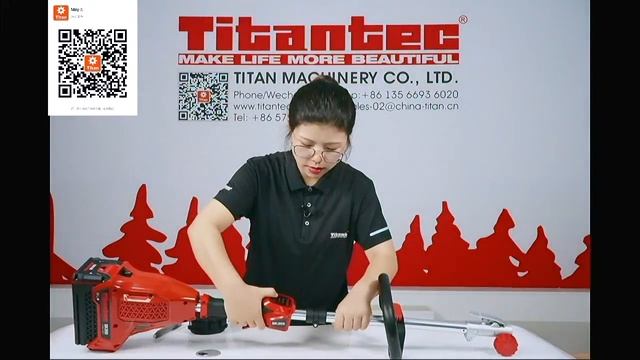 【Brush Cutter】Introduction of Brush Cutter With 60V Lithium-ion Battery смотреть онлайн