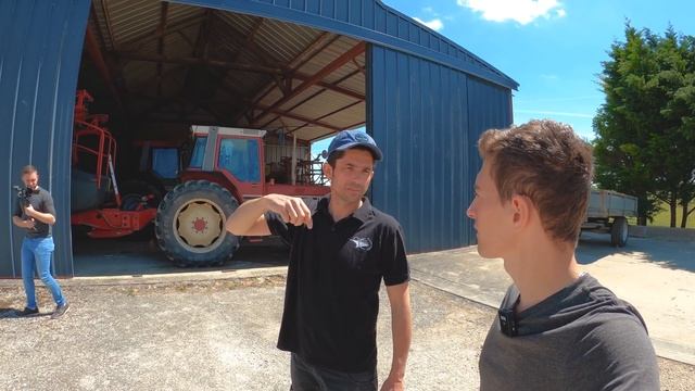 JE PASSE LA JOURNÉE DANS LA FERME DE DAVID FORGE ! смотреть онлайн