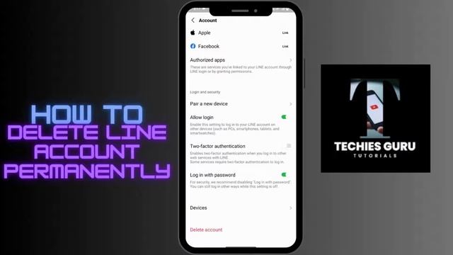 How to Delete Line Account Permanently? смотреть онлайн