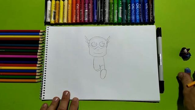 Рисуем Супергероя Флеша / Новые серии про Флеша / Урок Рисования / Draw Flash / Drawing Lesson смотреть онлайн