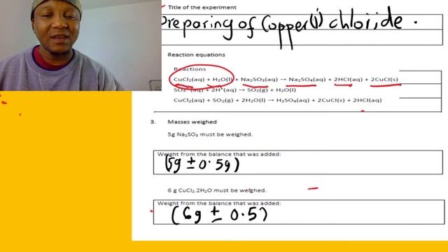 Experiment Preparation of Cucl copper (i) chloride using sodium sulphite, and dehydrated cucl .2H2 смотреть онлайн