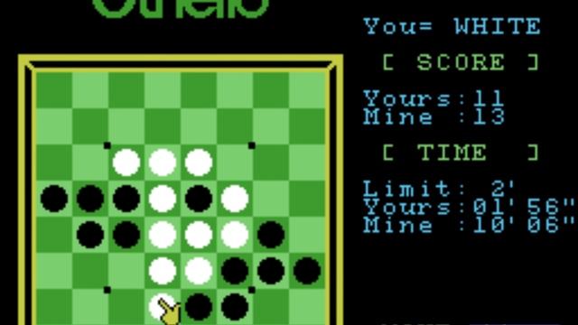 [MSX] Computer Othello (1984)