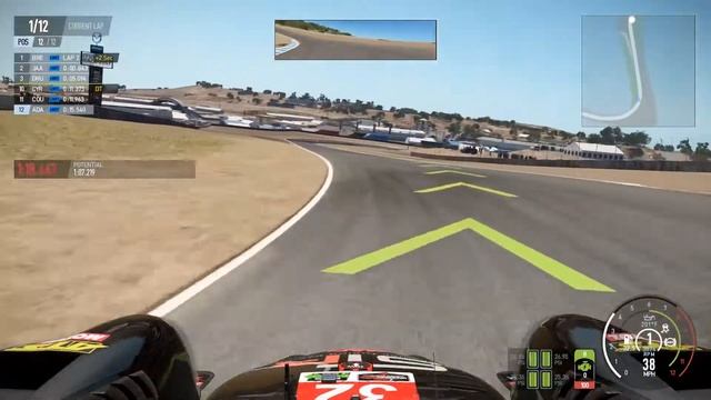 Project CARS 2 (PC) FFA Community Cup #4 Global - Laguna Seca Final смотреть онлайн