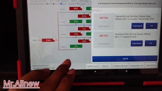 #Thinkdiag 2 With #Tablet #Diagzone #Pro #software Work Good Tested In BMW Supar Fast Work Topology