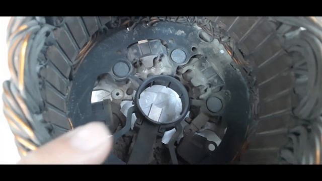 Ремонт генератора NISSAN TEANA 23100 AU40A LR1110-713B 12V-110A смотреть онлайн