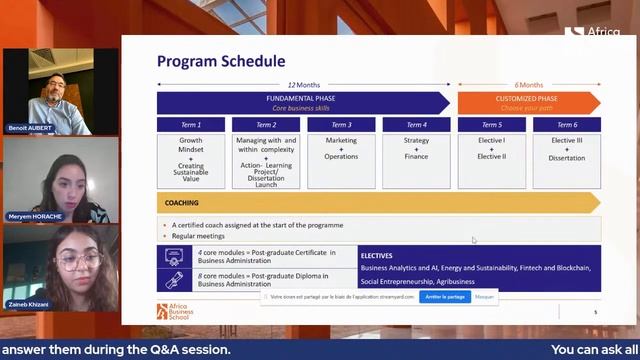 Africa Business School Online MBA - Info Session смотреть онлайн