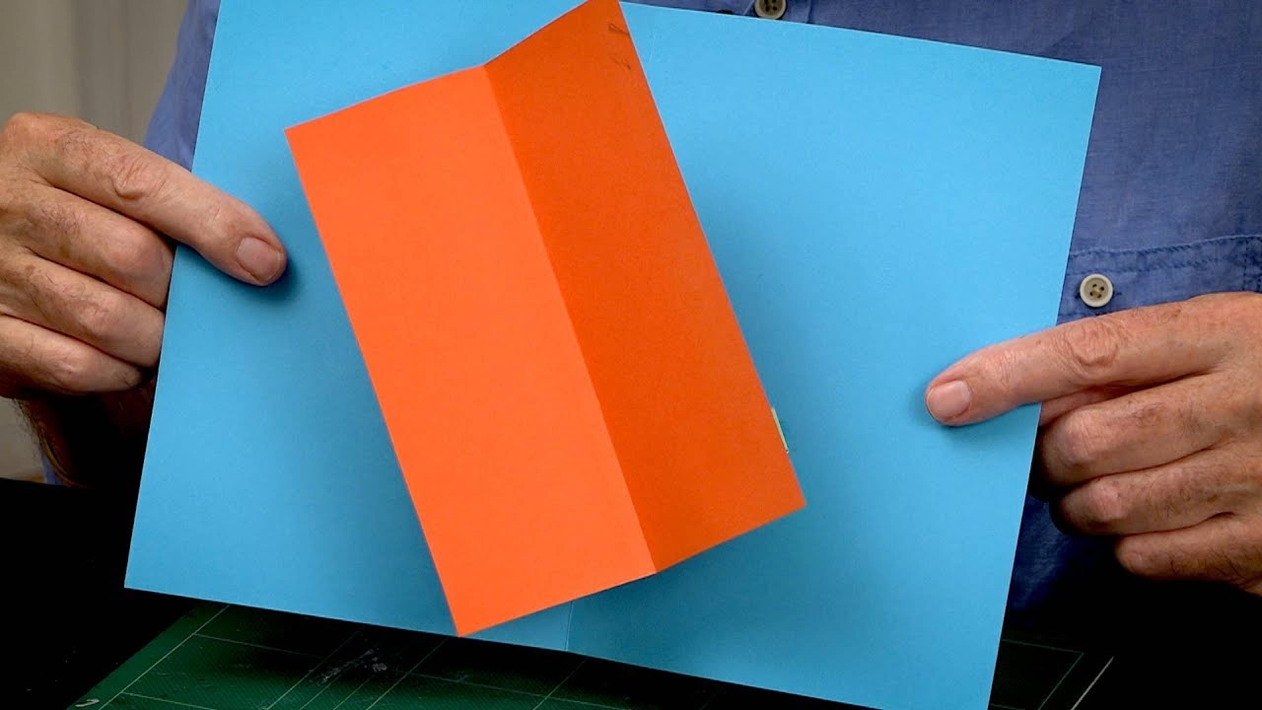 Pop-Up Tutorial 54 - Diagonal Floating Plane смотреть онлайн