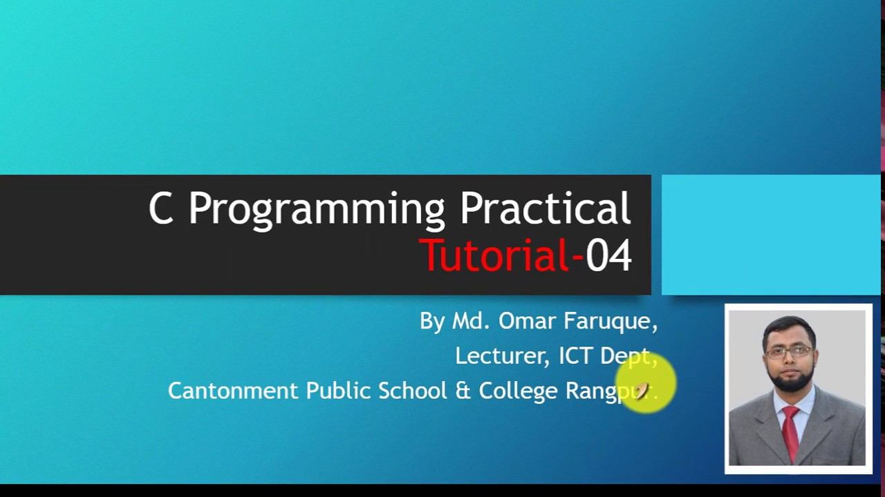C Program Practical Bangla Class xi xii #04 Variable and sizeof function in c смотреть онлайн