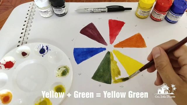 Color Wheel Tutorial | How to Mix Paints | Satisfying Colors | Color Combinations смотреть онлайн