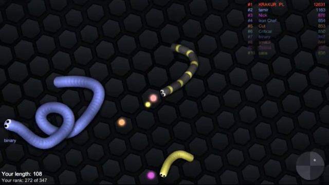Slither.io #1 Смертельный круг смотреть онлайн