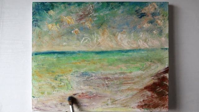 How is the master's oil painting completed? Monet series, Pvel's sea смотреть онлайн