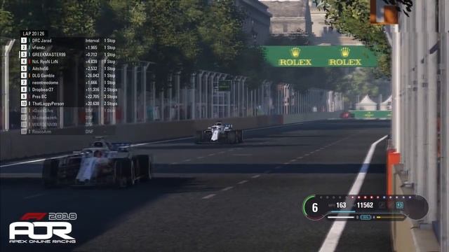 Highlights: F1 2018 | AOR Hype Energy F1 League | XB1 Oceania S3 | R4: Azerbaijan GP смотреть онлайн