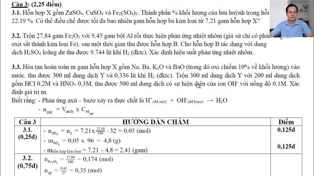 Đáp Án Đề Thi chuyên HÓA tuyển sinh lớp 10 tp.HCM năm 2020 - 2021 смотреть онлайн