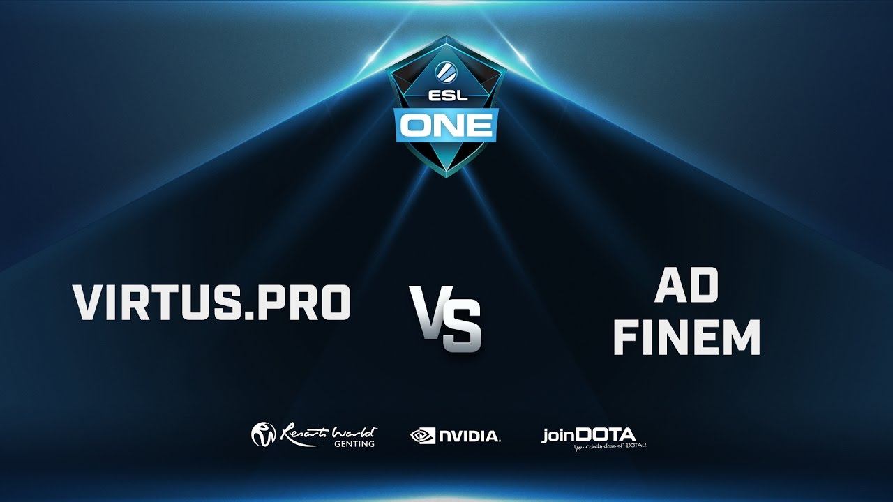 Virtus.Pro vs Ad Finem Game 3 - ESL One Genting EU Q. - @TobiWanDOTA @FollowNoxville смотреть онлайн