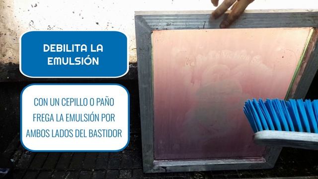 COMO REMOVER LA EMULSIÓN DEL BASTIDOR / RECUPERADO DE MALLA / PREGASOL / REMOVEDOR DE EMULSIÓN смотреть онлайн