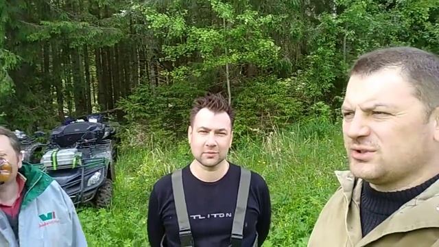 Скнятинское охотхозяйство,большой круг на квадрах. смотреть онлайн