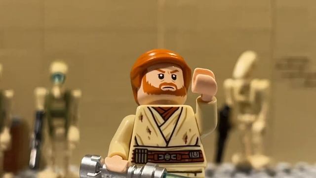 Lego Star Wars stop motion | Obi-Wan Kenobi vs MagnaGuards смотреть онлайн
