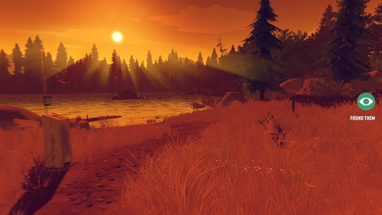 Firewatch - Girls disappear at the lake смотреть онлайн