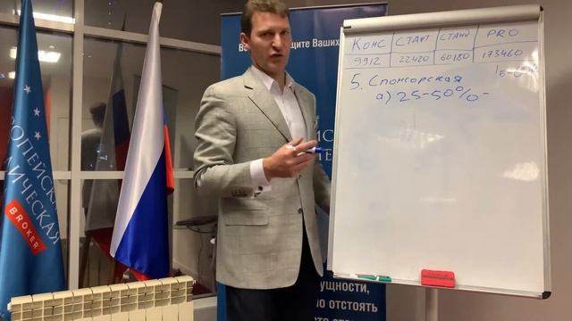 ПВ ЕЮС брокер Урок 5 Спонсорская премия смотреть онлайн