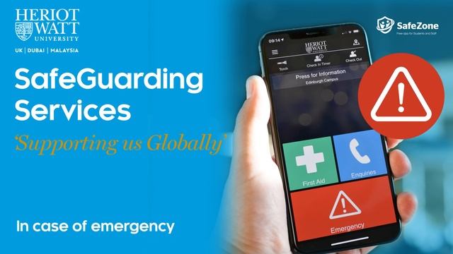 Heriot-Watt University SafeZone Portal Video смотреть онлайн