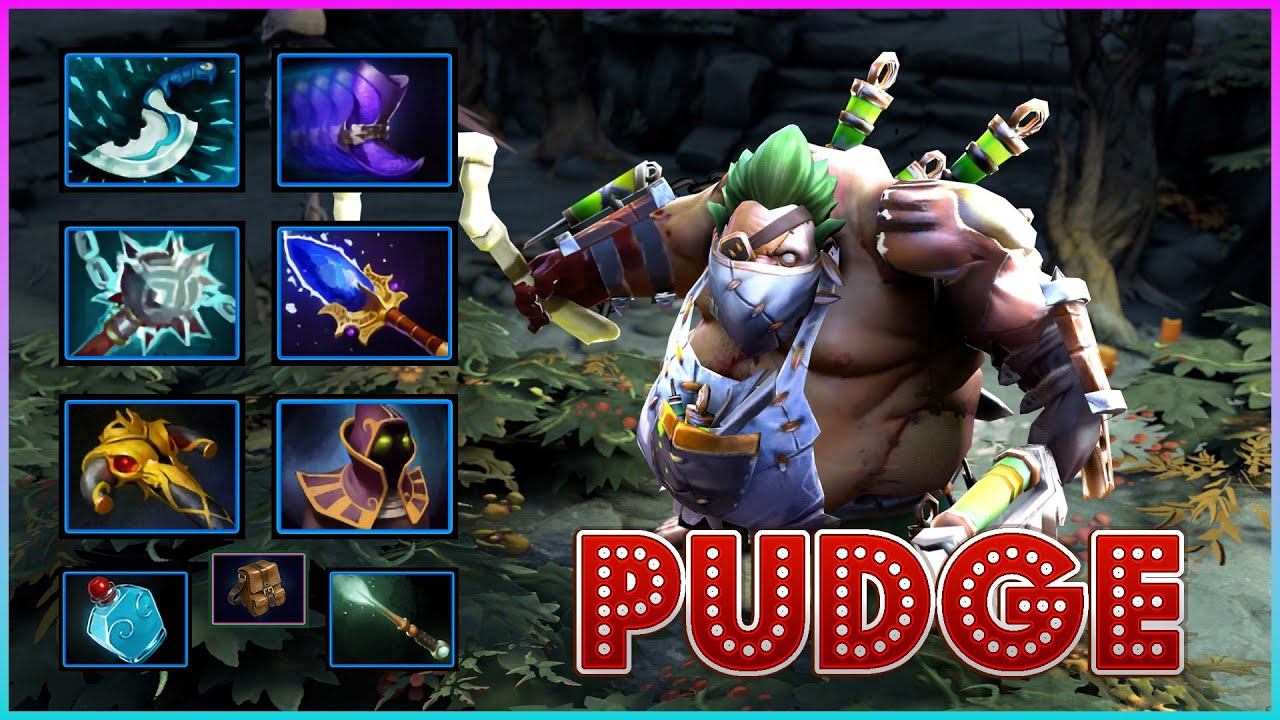 Pudge - Dota 2 Gameplay [Pro League] смотреть онлайн