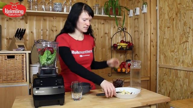 Vitamix Turboblend - Grün-Roter-Apfel-Beeren-Smoothie смотреть онлайн
